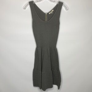 B.B. Dakota Gray Wool Blend Sleeveless Dress XS